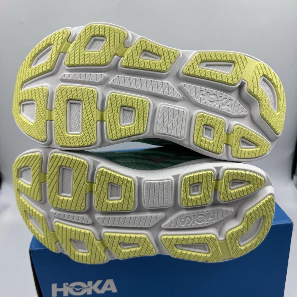 HOKA Bondi 9 Women’s Running Shoes Blue Spark/Mint Fluorite 1162012/BTF Us 6.5B - Picture 6 of 9